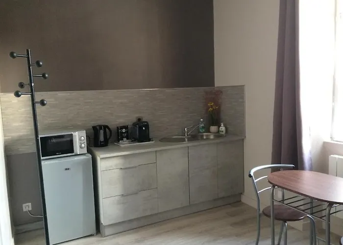 Apartman Proche Gare Avec Kitchenette Et Wifi - Porte Rouge *